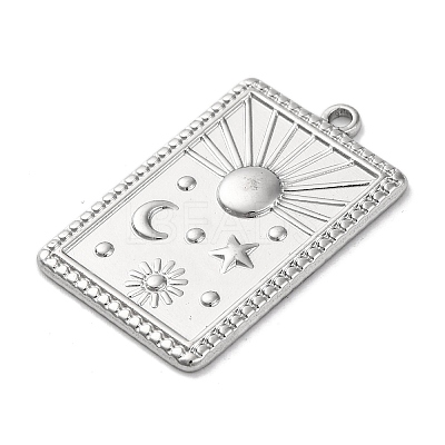 Anti-Tarnish 304 Stainless Steel Pendants STAS-K293-03P-1