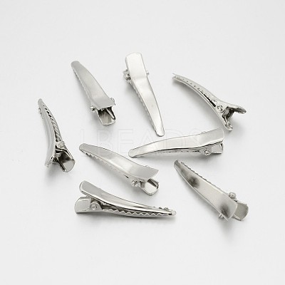Iron Alligator Hair Clip Findings IFIN-A171-09B-1