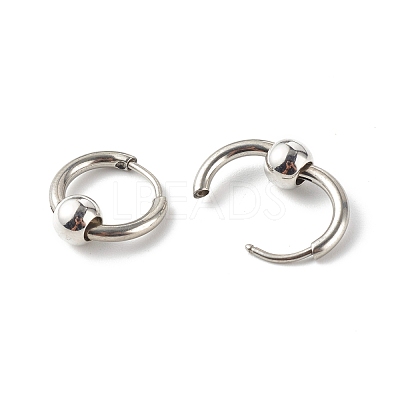304 Stainless Steel Huggie Hoop Earrings EJEW-JE04555-01-1