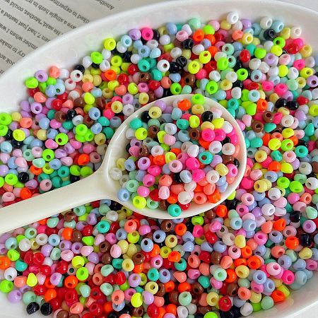 Opaque Acrylic Beads OACR-N138-09-1