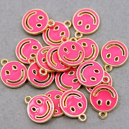 Alloy Enamel Pendants PALLOY-CJC0008-04D-1
