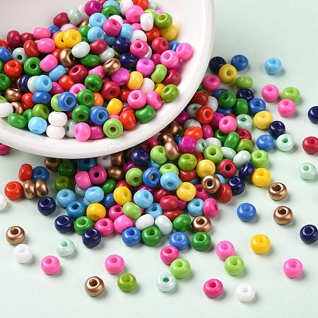 Opaque Glass Seed Beads SEED-A030-06-1