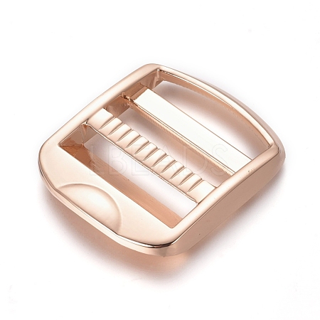 Zinc Alloy Ladder Lock SliderBuckle PALLOY-WH0067-71KCG-1