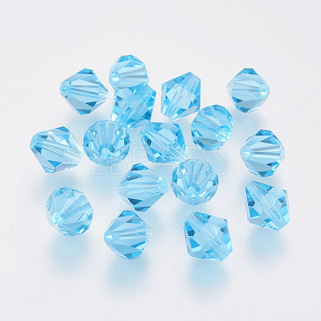 Imitation Austrian Crystal Beads SWAR-F022-8x8mm-243-1