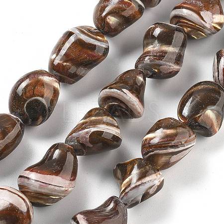 Dyed Natural Trochus Shell Beads Strands BSHE-Z006-02E-1