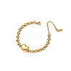304 Stainless Steel Watch Band Chain Bracelets WG1D882-01-2