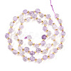 Natural Amethyst Beads Strands G-T141-56-2