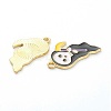 Alloy Enamel Pendants ENAM-M044-13LG-2