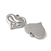 304 Stainless Steel Pendants STAS-I330-010P-2