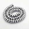 Electroplate Non-magnetic Synthetic Hematite Beads Strands G-J208E-01-2