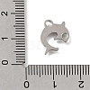 304 Stainless Steel Charms SA-CBAF171-01P-3