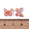 Picasso Transparent Glass Beads SEED-N012-06-4