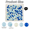 Opaque Acrylic Beads SACR-PA0001-04A-04-2