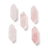 Natural Rose Quartz Double Terminated Pointed Beads G-G012-26-1