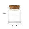 Glass Bottle CON-WH0085-73A-1