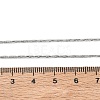 1.2MM 304 Stainless Steel Boston Link Chain Necklaces NJEW-D328-01P-04-3
