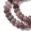 Natural Strawberry Quartz Beads Strands G-K380-A48-04-4