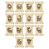 14Pcs 14 Style Plywood Thread Winding Boards WOOD-WH0060-09-1