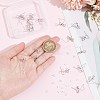 28Pcs Bowknot Shape Brass Earring Hook DIY-SP0001-06P-3