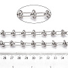Iron Oval with knot Link Chains CH-N004-14P-3