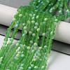 Transparent Glass Beads Strands EGLA-A034-T4mm-MB11-2