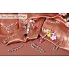 Iron Brooch Findings KK-Q491-N-5
