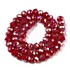 Electroplate Glass Beads Strands LS-EGLA-A044-P8mm-B15-3