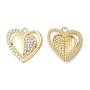 Alloy Rhinestone Pendants ALRI-P005-01G-1