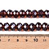 Electroplate Glass Beads Strands EGLA-A034-T8mm-A36-4