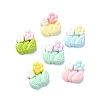 Macaron Color Opaque Resin Decoden Cabochons CRES-Q221-02K-1