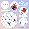 1 Set Polyester Mobile Straps HJEW-TA0001-40B-4