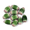 Handmade Millefiori Glass Barrel Beads LA-N002-28A-1