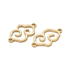 304 Stainless Steel Connector Charms STAS-A071-01G-3