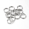Eco-Friendly PVD Vacuum Plating & Long-Lasting Plated Brass Open Jump Rings LS-X-KK-E663-8mm-P-1