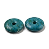 Dyed Synthetic Turquoise Pendants G-B070-01C-2