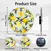 MDF Printed Wall Clock HJEW-WH0058-010-2