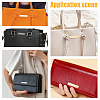 WADORN 18 Sets 3 Colors Zinc Alloy Bag Decorative Clasps FIND-WR0008-53-5