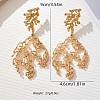 Alloy Branch Stud Dangle Earrings for Women WGBFFDA-01-4
