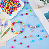 400Pcs Acrylic European Beads MACR-DC0001-16-4