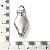 Non-Tarnish 304 Stainless Steel Pendant Rhinestone Settings STAS-Q252-27P-3