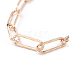 Iron Paperclip Chain Bracelets BJEW-JB05115-M-5