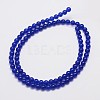 Natural & Dyed Malaysia Jade Bead Strands X-G-A146-4mm-A22-2