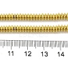 Electroplated Synthetic Non-magnetic Hematite Beads Strands G-I364-F01-G-4