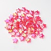 Eco-Friendly Transparent Acrylic Beads X-PL556-7-2