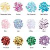 Plastic Paillette Beads PVC-NB0001-02-4