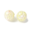 Two Tone Transparent Acrylic Beads OACR-D304-02D-2