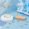 48Pcs Rack Plating Alloy Stud Earring Findings FIND-HS0002-65-4