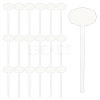 24Pcs Transparent Acrylic Stirring Rods AJEW-FG0003-15A-1