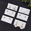 10Pcs Water Ripple Acrylic Earring Display Card EDIS-WH0015-07A-3