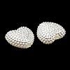 ABS Imitation Pearl Beads X-OACR-K001-35-4
